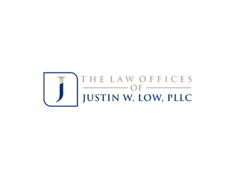 The Law Offices of Justin W. Low, PLLC logo design by checx