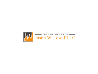 The Law Offices of Justin W. Low, PLLC logo design by narnia