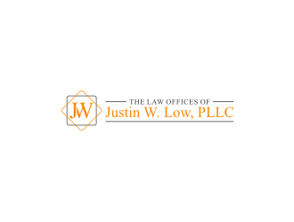 The Law Offices of Justin W. Low, PLLC logo design by narnia