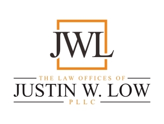 The Law Offices of Justin W. Low, PLLC logo design by mercutanpasuar