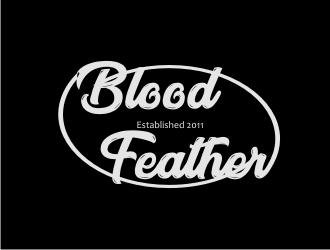 BLOODFEATHER logo design by rdbentar