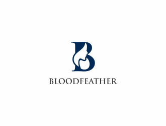 BLOODFEATHER logo design by santrie