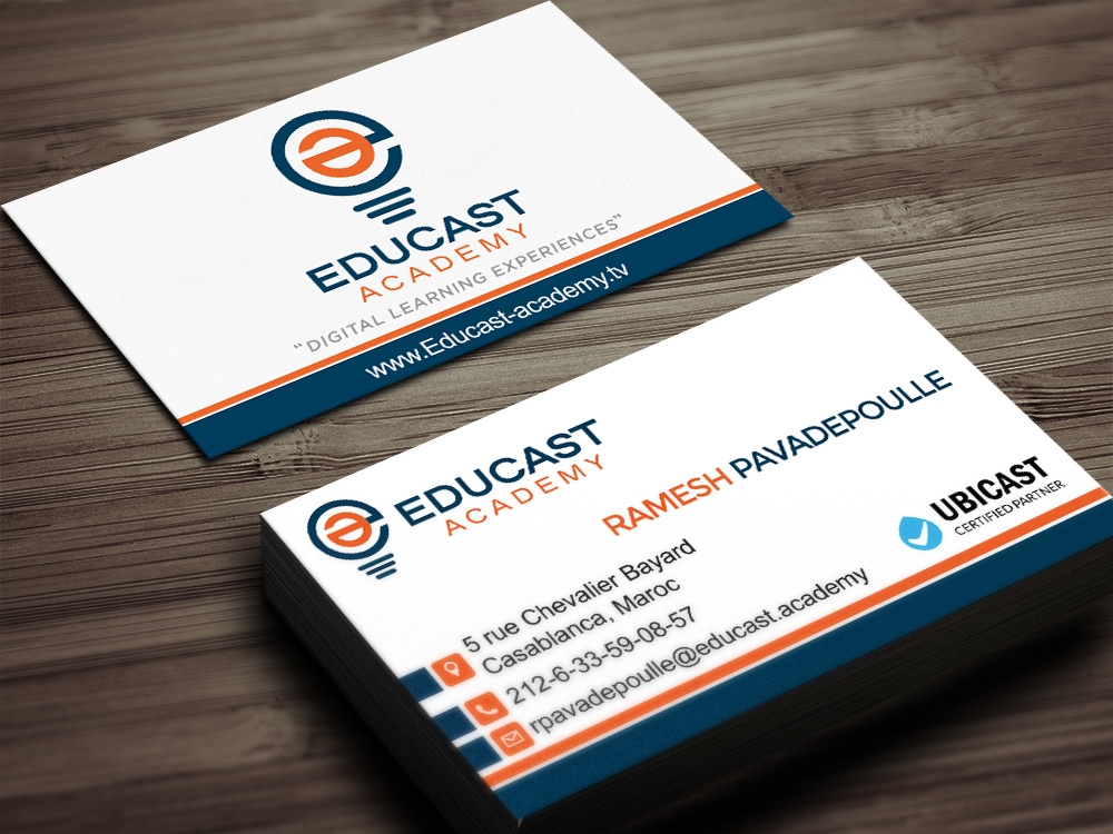 Educast Academy logo design by rahppin