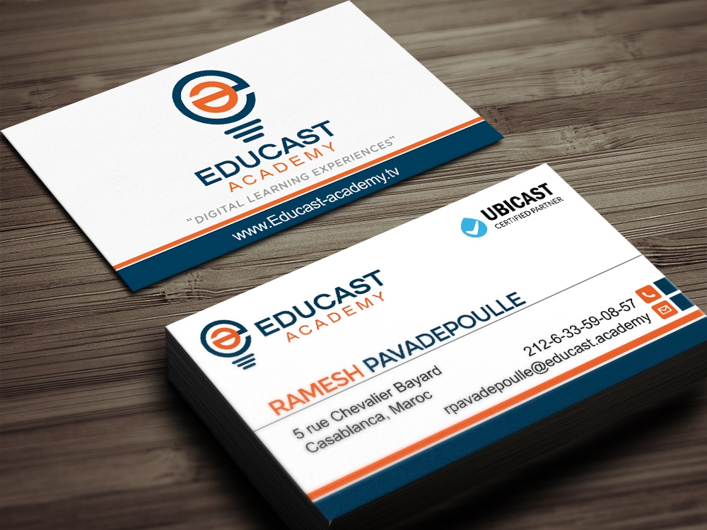 Educast Academy logo design by rahppin