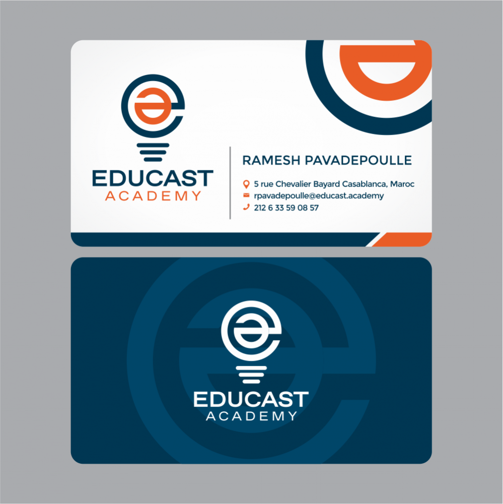 Educast Academy logo design by mutafailan