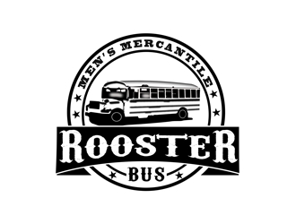 Rooster Bus logo design by bougalla005