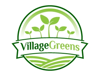 Village Greens logo design by jaize