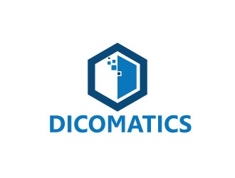 DICOMATICS logo design by harshikagraphics
