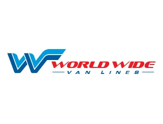 world wide van lines  logo design by usef44