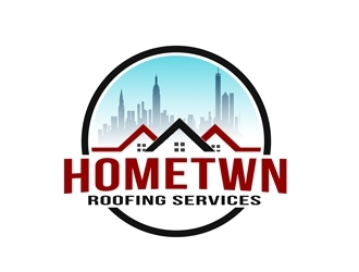 Hometown Roofing Services  logo design by bougalla005