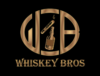 Whiskey Bros logo design by nona