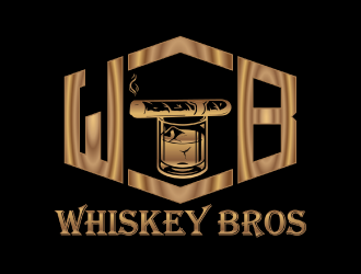 Whiskey Bros logo design by nona