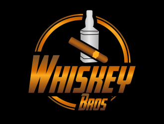 Whiskey Bros logo design by done