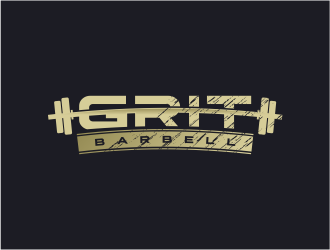 Grit Barbell logo design by FloVal