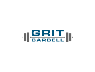 Grit Barbell logo design by .::ngamaz::.