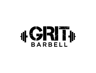 Grit Barbell logo design by labo
