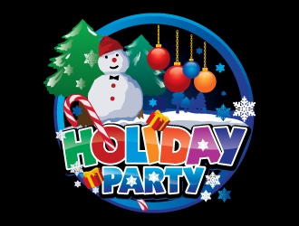 Holiday Party logo design by Suvendu