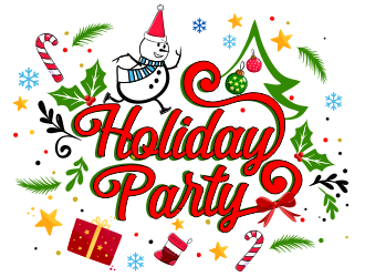 Holiday Party logo design by aldesign