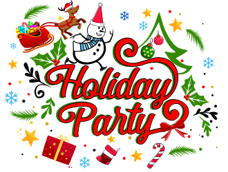 Holiday Party logo design by aldesign