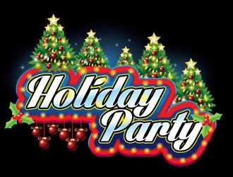 Holiday Party logo design by shere