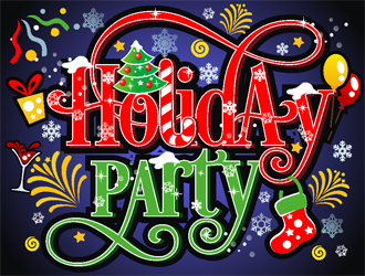 Holiday Party logo design by coco