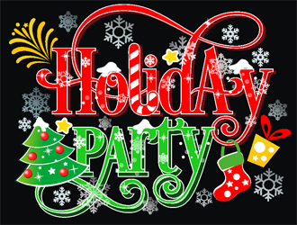 Holiday Party logo design by coco