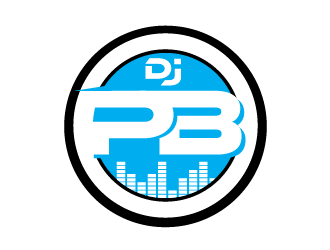 DJ PB logo design by prodesign