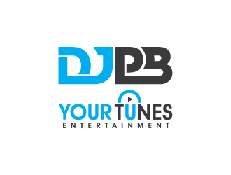 DJ PB logo design by PRN123