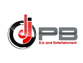 DJ PB logo design by Suvendu