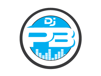 DJ PB logo design by prodesign