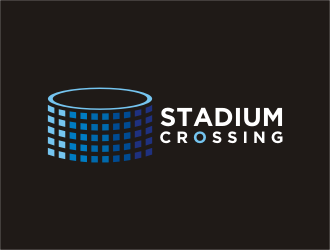 Stadium Crossing logo design by bunda_shaquilla