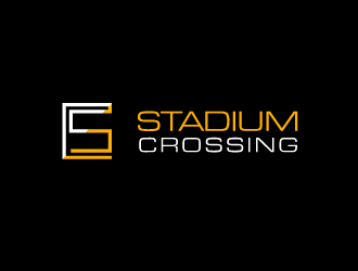 Stadium Crossing logo design by PRN123