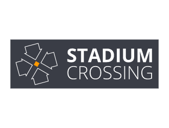 Stadium Crossing logo design by uunxx