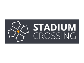 Stadium Crossing logo design by uunxx
