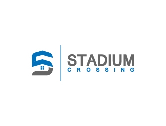 Stadium Crossing logo design by imsaif