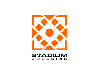 Stadium Crossing logo design by ekitessar