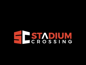 Stadium Crossing logo design by MarkindDesign