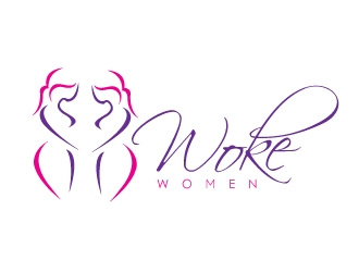 Woke Women logo design by Upoops