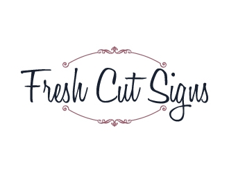 Fresh Cut Signs logo design by Suvendu