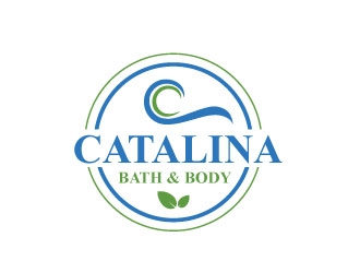Catalina Bath & Body logo design by harshikagraphics