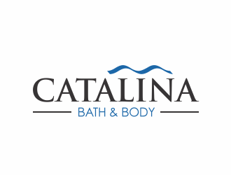 Catalina Bath & Body logo design by Louseven