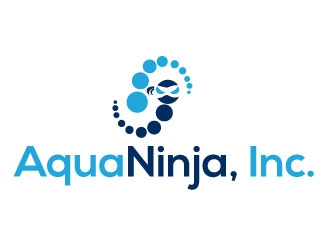 AquaNinja, Inc. logo design by Suvendu