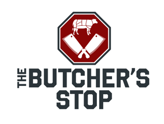 The Butchers Stop logo design by megalogos