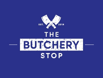 The Butchers Stop logo design by Erasedink