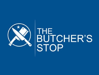The Butchers Stop logo design by LogoInvent