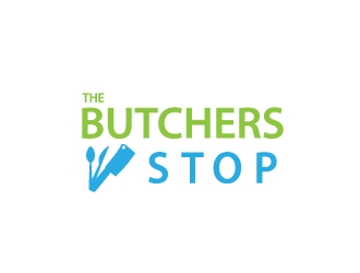 The Butchers Stop logo design by samuraiXcreations