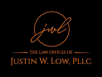 The Law Offices of Justin W. Low, PLLC logo design by Suvendu
