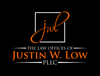 The Law Offices of Justin W. Low, PLLC logo design by pakNton