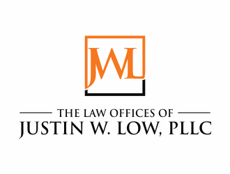 The Law Offices of Justin W. Low, PLLC logo design by iltizam