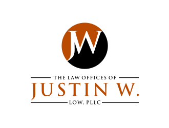 The Law Offices of Justin W. Low, PLLC logo design by Zhafir